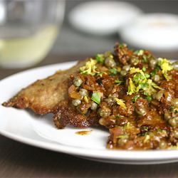 Shallot Caper Veal Scaloppini - Recipe photo by nourishnetwork