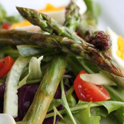 Asparagus Salad - Recipe photo by coffeemuffins