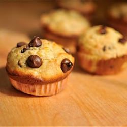 Banana Chocolate Chip Muffins - Recipe photo by whiskwriterepeat