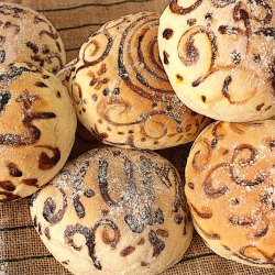 Painted Sandwich Buns - Recipe photo by zurin
