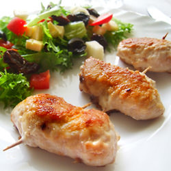 Cheese & Onion Chicken Rolls - Recipe photo by russianseason