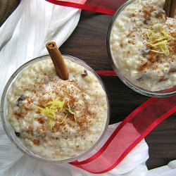 Coconut Milk & Brown Rice Pudding - Recipe photo by witchykitchen