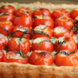 Caprese Tart - Recipe photo by The Runaway Spoon