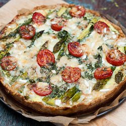 Green Asparagus Tart - Recipe photo by chocolate-river
