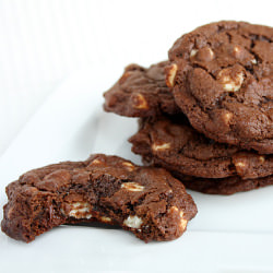 Chocolate Overload Cookies - Recipe photo by RecipeGirl