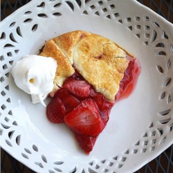 Strawberry Galette - Recipe photo by Comfort of Cooking