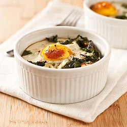 Baked Eggs - Recipe photo by dandysugar