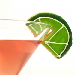 Over-the-Rim Cocktail Cookies - Recipe photo by chic cookies