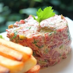 Steak Tartare et Frites…. - Recipe photo by joudiek