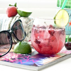Strawberry and Cherry Limeade - Recipe photo by Joylicious