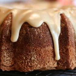 Buttermilk Cake with Caramel Glaze - Recipe photo by The Runaway Spoon