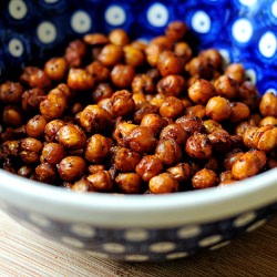 Roasted Garbanzo Beans - Recipe photo by She Wears Many Hats