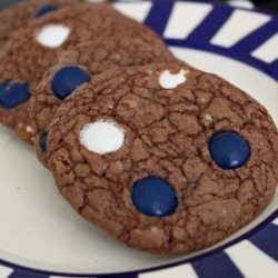 Mint Brownie Cookies - Recipe photo by grinandbakeit