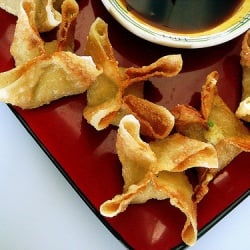 Split Pea Crab Rangoons - Recipe photo by runningfoodie