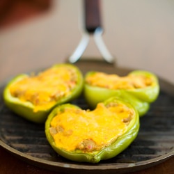 Stuffed Bell Peppers - Recipe photo by indiansimmer