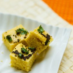 Khaman Dhokla - Recipe photo by indiansimmer