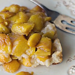 Peach Buckle - Recipe photo by blessherheart
