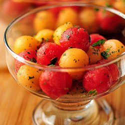 Melon Salad - Recipe photo by She Wears Many Hats