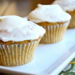Sweet Zucchini Cupcakes - Recipe photo by asweetpeachef