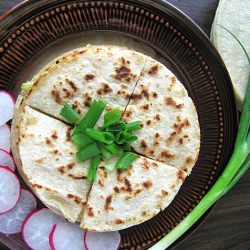 Corn Tortilla Quesadillas - Recipe photo by witchykitchen