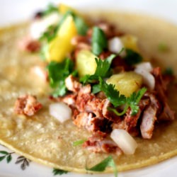 Tacos Al Pastor - Recipe photo by Hilah Cooking