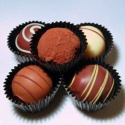 Silky Chocolate Truffles - Recipe photo by cookingnook lady