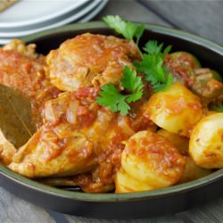 The Easiest Chicken Stew - Recipe photo by lemonsandanchovies