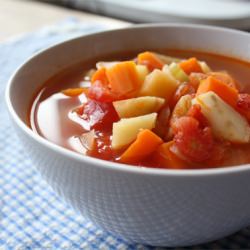 Hearty Vegetables Soup - Recipe photo by kwanster