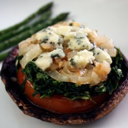 Stuffed Portobello Mushrooms - Recipe photo by monstroxity
