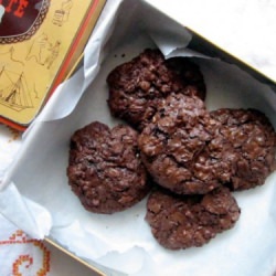 Chocolate Puddle Cookies - Recipe photo by kickpleat