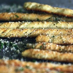 Garlic and Herb Bread Twists - Recipe photo by tara