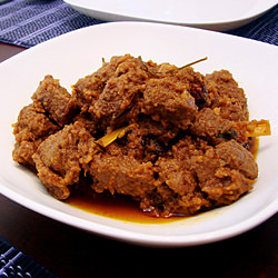 Rendang Daging - Recipe photo by nomoremicrowaves