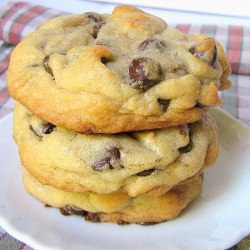 Colossal Chocolate Chip Cookies - Recipe photo by Gamine Cuisine