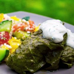 Fresh Dolmades - Recipe photo by GuiltyKitchen