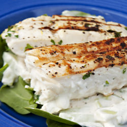 Lemon Thyme Grilled Fish - Recipe photo by TiffinTales