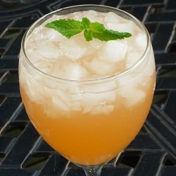 Frosty Cool Peach Mojito - Recipe photo by HoneyB