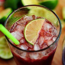 Cherry Limeade - Recipe photo by She Wears Many Hats