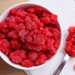 Raspberry Granita - Recipe photo by Comfort of Cooking