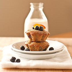 Blueberry Peach Teacakes - Recipe photo by dandysugar