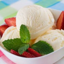 Homemade Vanilla Ice Cream - Recipe photo by cookingnook lady