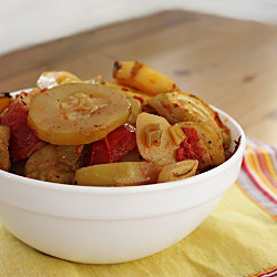 Baked Vegetables - Recipe photo by len
