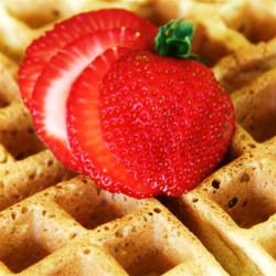 Vanilla Buttermilk Belgian Waffle - Recipe photo by kneadspeed