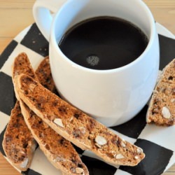 Almond and Toffee Biscotti - Recipe photo by bakingbites