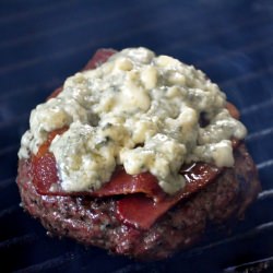 Bacon & Blue Burger - Recipe photo by necessaryindulg