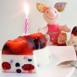 Sour Cream and Summer Berry Jelly - Recipe photo by russianseason