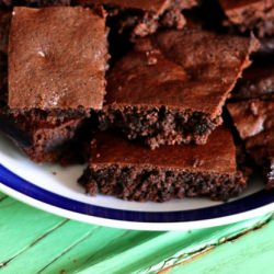 Gluten-Free Brownies with Lapsang - Recipe photo by sproutandpea