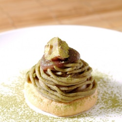 Matcha Mont Blanc - Recipe photo by yuehandicrafts