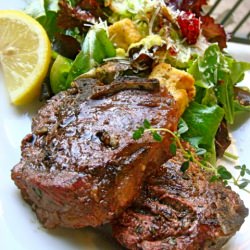 Grilled Lamb Loin Chops - Recipe photo by thelittlethings