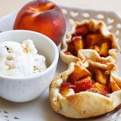 Mini Peach Tarts - Recipe photo by Comfort of Cooking