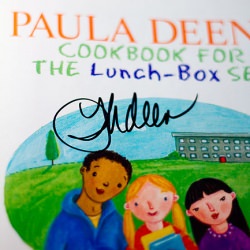 Signed Copy of Paul Deen's Cookbook - Recipe photo by veggiebelly